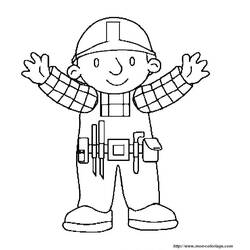Página para colorir: Bob o construtor (desenhos animados) #33180 - Páginas para Colorir Imprimíveis Gratuitamente