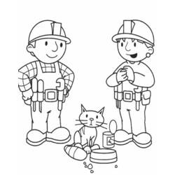 Página para colorir: Bob o construtor (desenhos animados) #33208 - Páginas para Colorir Imprimíveis Gratuitamente