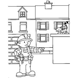 Página para colorir: Bob o construtor (desenhos animados) #33212 - Páginas para Colorir Imprimíveis Gratuitamente