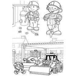 Página para colorir: Bob o construtor (desenhos animados) #33213 - Páginas para Colorir Imprimíveis Gratuitamente