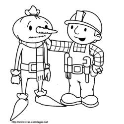 Página para colorir: Bob o construtor (desenhos animados) #33221 - Páginas para Colorir Imprimíveis Gratuitamente