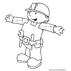 Página para colorir: Bob o construtor (desenhos animados) #33237 - Páginas para Colorir Imprimíveis Gratuitamente