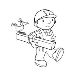 Página para colorir: Bob o construtor (desenhos animados) #33270 - Páginas para Colorir Imprimíveis Gratuitamente
