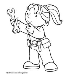 Página para colorir: Bob o construtor (desenhos animados) #33280 - Páginas para Colorir Imprimíveis Gratuitamente
