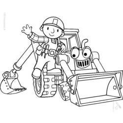 Página para colorir: Bob o construtor (desenhos animados) #33293 - Páginas para Colorir Imprimíveis Gratuitamente