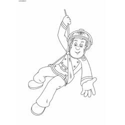 Página para colorir: Bombeiro Sam (desenhos animados) #39897 - Páginas para Colorir Imprimíveis Gratuitamente