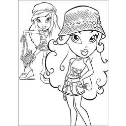 Página para colorir: Bratz (desenhos animados) #32391 - Páginas para Colorir Imprimíveis Gratuitamente