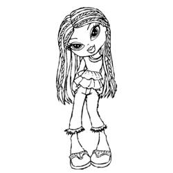 Página para colorir: Bratz (desenhos animados) #32435 - Páginas para Colorir Imprimíveis Gratuitamente