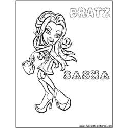 Página para colorir: Bratz (desenhos animados) #32436 - Páginas para Colorir Imprimíveis Gratuitamente