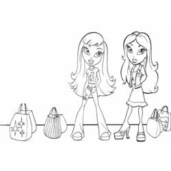 Página para colorir: Bratz (desenhos animados) #32461 - Páginas para Colorir Imprimíveis Gratuitamente