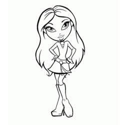 Página para colorir: Bratz (desenhos animados) #32477 - Páginas para Colorir Imprimíveis Gratuitamente