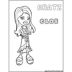 Página para colorir: Bratz (desenhos animados) #32511 - Páginas para Colorir Imprimíveis Gratuitamente