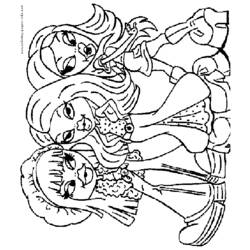 Página para colorir: Bratz (desenhos animados) #32520 - Páginas para Colorir Imprimíveis Gratuitamente