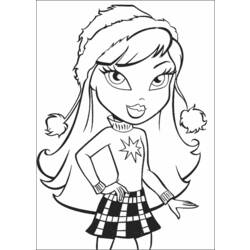 Página para colorir: Bratz (desenhos animados) #32602 - Páginas para Colorir Imprimíveis Gratuitamente