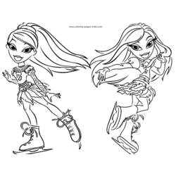 Página para colorir: Bratz (desenhos animados) #32632 - Páginas para Colorir Imprimíveis Gratuitamente