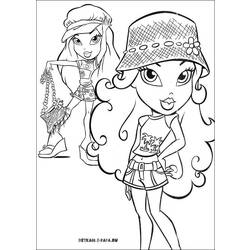 Página para colorir: Bratz (desenhos animados) #32676 - Páginas para Colorir Imprimíveis Gratuitamente