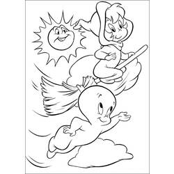 Página para colorir: Casper (desenhos animados) #36239 - Páginas para Colorir Imprimíveis Gratuitamente