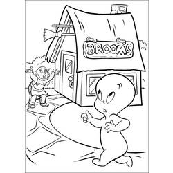 Página para colorir: Casper (desenhos animados) #36253 - Páginas para Colorir Imprimíveis Gratuitamente