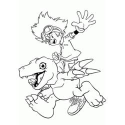 Página para colorir: Digimon (desenhos animados) #51431 - Páginas para Colorir Imprimíveis Gratuitamente