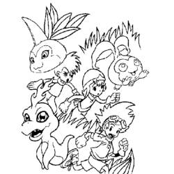 Página para colorir: Digimon (desenhos animados) #51545 - Páginas para Colorir Imprimíveis Gratuitamente