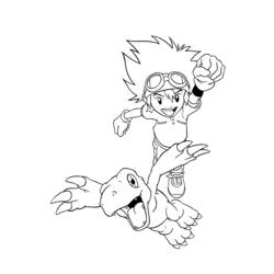 Página para colorir: Digimon (desenhos animados) #51600 - Páginas para Colorir Imprimíveis Gratuitamente