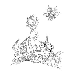 Página para colorir: Digimon (desenhos animados) #51657 - Páginas para Colorir Imprimíveis Gratuitamente