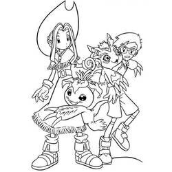 Página para colorir: Digimon (desenhos animados) #51683 - Páginas para Colorir Imprimíveis Gratuitamente
