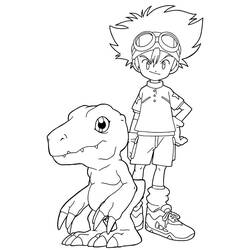 Página para colorir: Digimon (desenhos animados) #51699 - Páginas para Colorir Imprimíveis Gratuitamente