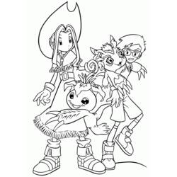 Página para colorir: Digimon (desenhos animados) #51713 - Páginas para Colorir Imprimíveis Gratuitamente