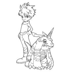 Página para colorir: Digimon (desenhos animados) #51725 - Páginas para Colorir Imprimíveis Gratuitamente