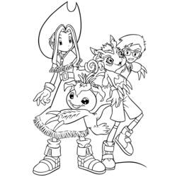 Página para colorir: Digimon (desenhos animados) #51726 - Páginas para Colorir Imprimíveis Gratuitamente