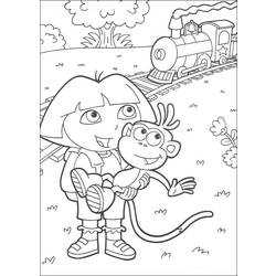 Página para colorir: Dora a Aventureira (desenhos animados) #29720 - Páginas para Colorir Imprimíveis Gratuitamente