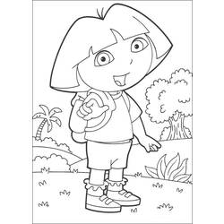 Página para colorir: Dora a Aventureira (desenhos animados) #29722 - Páginas para Colorir Imprimíveis Gratuitamente