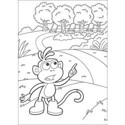 Página para colorir: Dora a Aventureira (desenhos animados) #29724 - Páginas para Colorir Imprimíveis Gratuitamente