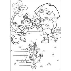 Página para colorir: Dora a Aventureira (desenhos animados) #29726 - Páginas para Colorir Imprimíveis Gratuitamente