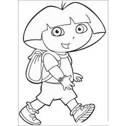 Página para colorir: Dora a Aventureira (desenhos animados) #29731 - Páginas para Colorir Imprimíveis Gratuitamente