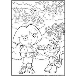 Página para colorir: Dora a Aventureira (desenhos animados) #29772 - Páginas para Colorir Imprimíveis Gratuitamente