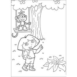 Página para colorir: Dora a Aventureira (desenhos animados) #29775 - Páginas para Colorir Imprimíveis Gratuitamente