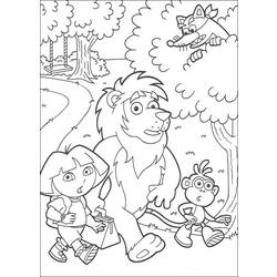 Página para colorir: Dora a Aventureira (desenhos animados) #29782 - Páginas para Colorir Imprimíveis Gratuitamente