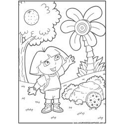 Página para colorir: Dora a Aventureira (desenhos animados) #29788 - Páginas para Colorir Imprimíveis Gratuitamente