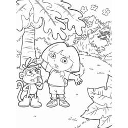 Página para colorir: Dora a Aventureira (desenhos animados) #29803 - Páginas para Colorir Imprimíveis Gratuitamente