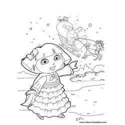 Página para colorir: Dora a Aventureira (desenhos animados) #29820 - Páginas para Colorir Imprimíveis Gratuitamente