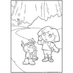 Página para colorir: Dora a Aventureira (desenhos animados) #29822 - Páginas para Colorir Imprimíveis Gratuitamente