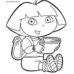 Página para colorir: Dora a Aventureira (desenhos animados) #29850 - Páginas para Colorir Imprimíveis Gratuitamente