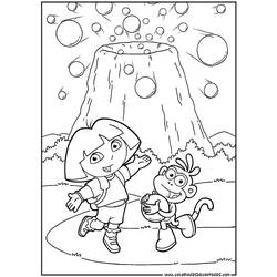 Página para colorir: Dora a Aventureira (desenhos animados) #29894 - Páginas para Colorir Imprimíveis Gratuitamente