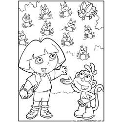 Página para colorir: Dora a Aventureira (desenhos animados) #29902 - Páginas para Colorir Imprimíveis Gratuitamente