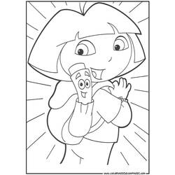 Página para colorir: Dora a Aventureira (desenhos animados) #29930 - Páginas para Colorir Imprimíveis Gratuitamente