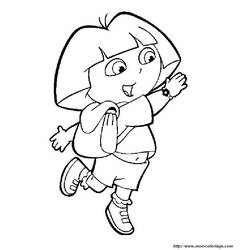 Página para colorir: Dora a Aventureira (desenhos animados) #29947 - Páginas para Colorir Imprimíveis Gratuitamente