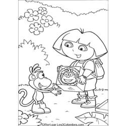 Página para colorir: Dora a Aventureira (desenhos animados) #29956 - Páginas para Colorir Imprimíveis Gratuitamente