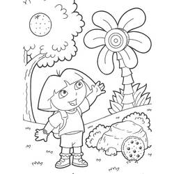 Página para colorir: Dora a Aventureira (desenhos animados) #29994 - Páginas para Colorir Imprimíveis Gratuitamente